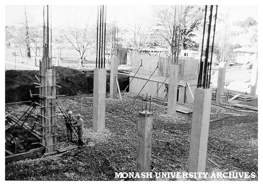 Foundations for Main library Stage 2
