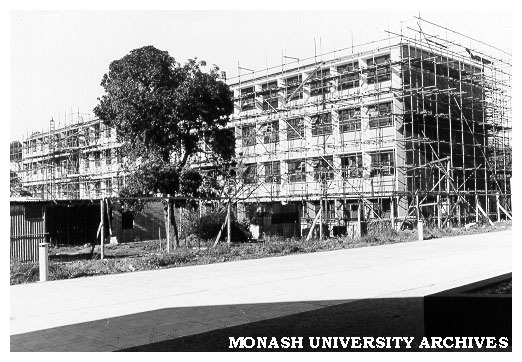 Education building under construction