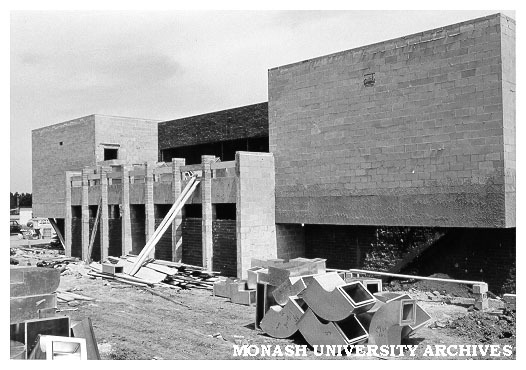 Science lecture theatres under construction