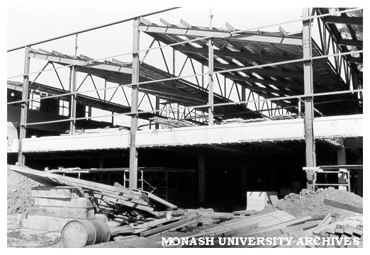 Engineering building under construction