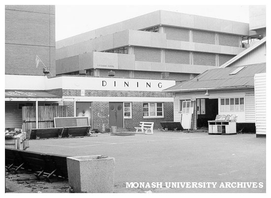 Old dining room area, Caulfield Institute of Technology