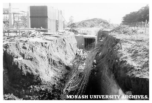 Service tunnel for Mathematics building