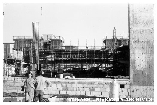 Great Hall under construction