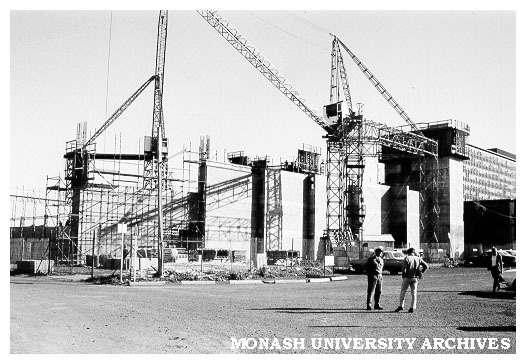 Great Hall under construction