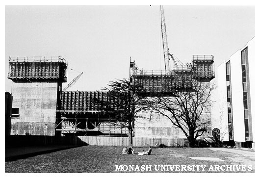Great Hall under construction