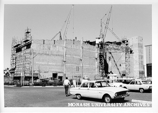 Great Hall under construction