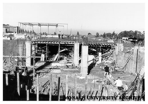 Early construction of Medical building