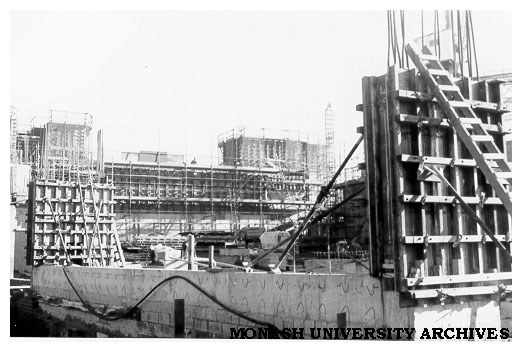 Great Hall under construction