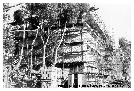 Education building under construction