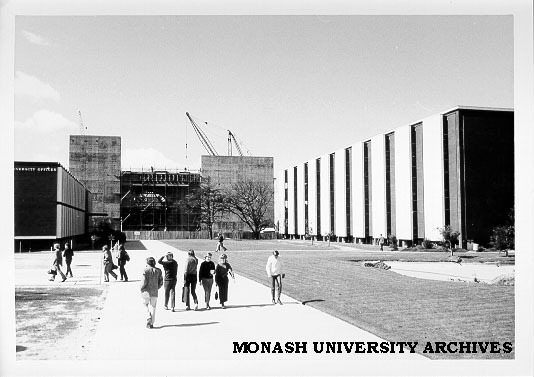 Great Hall under construction