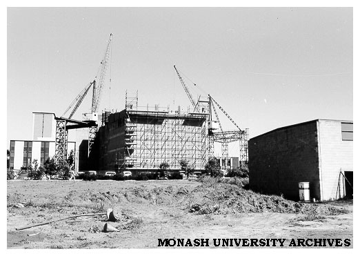 Great Hall under construction
