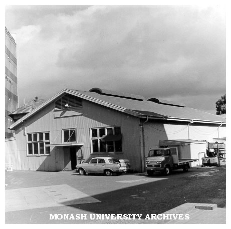 Buildings Branch workshop and storeroom, Caulfield Institute of Technology
