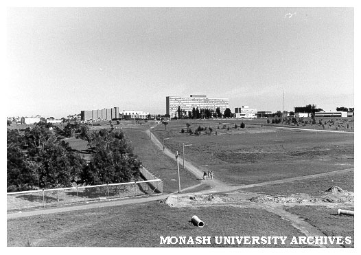 View of campus from north east corner