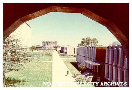 Forum from window aperture of Great Hall