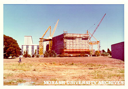 Great Hall under construction