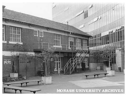 G Block, Caulfield Institute of Technology, metal fabrication and welding