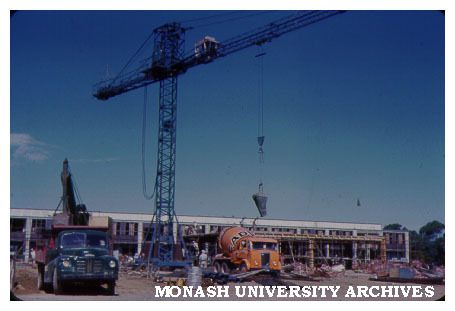 Early construction of Chemistry building