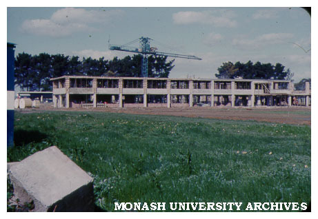 Central Science building under construction