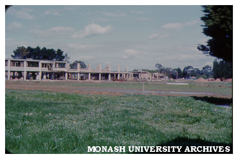 Central Science building under construction