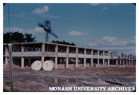 Central Science building under construction