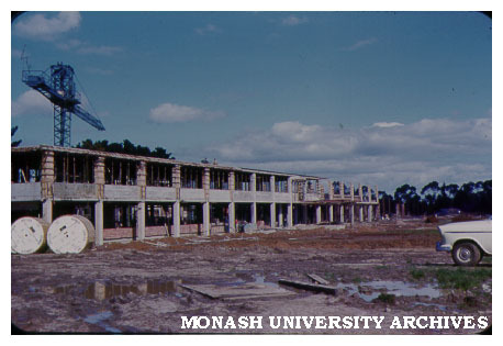 Central Science building under construction