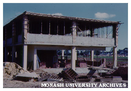 Central Science building under construction