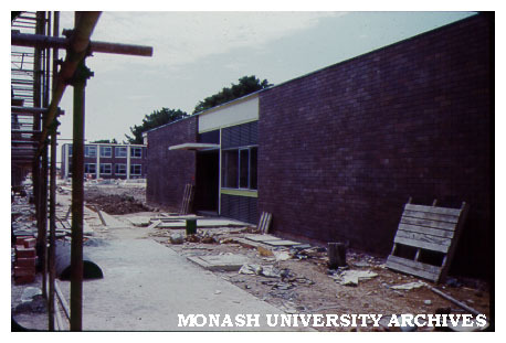 Chemistry building under construction