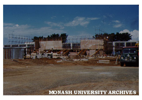 Chemistry building under construction