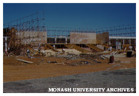 Chemistry building under construction