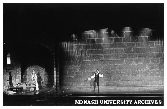 Beverley Gardiner and Alan Burrows in 'Rumpelstiltskin' as Gretchen and the Prince