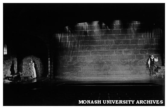 Beverley Gardiner and Alan Burrows in 'Rumpelstiltskin' as Gretchen and the Prince