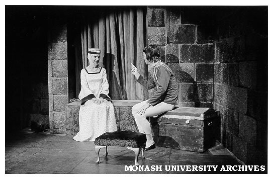 Scene from 'Rumpelstiltskin'. Beverley Gardiner as Gretchen