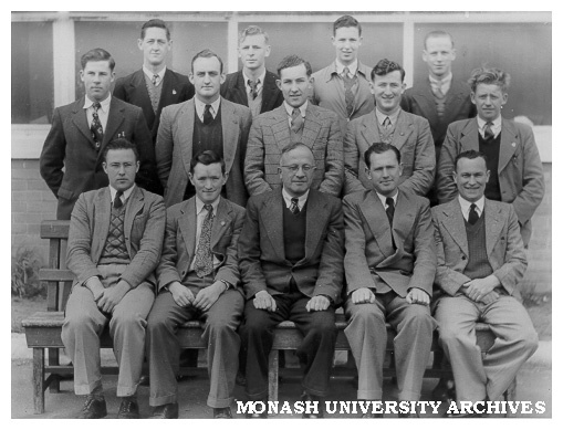 Caulfield Technical School Electrical Engineering students