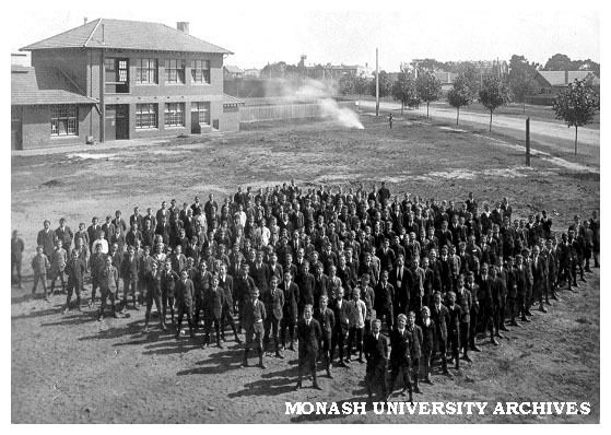 Students of Caulfield Technical School
