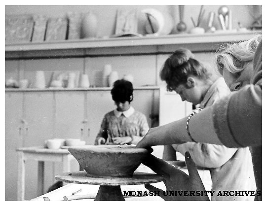 Caulfield Technical College Ceramic Design Students