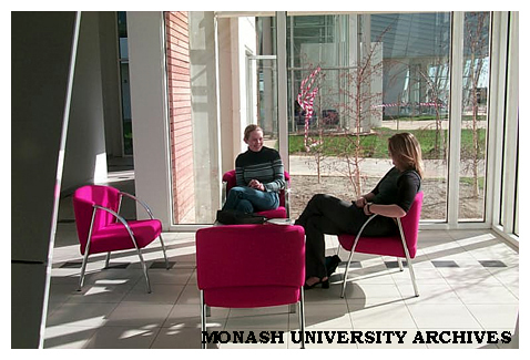 Berwick campus student relaxation area - linkage between wings
