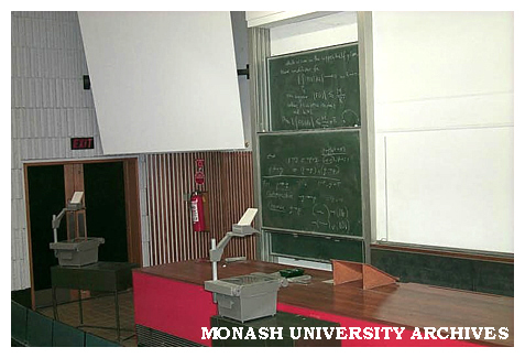 Clayton campus lecture theatre S4