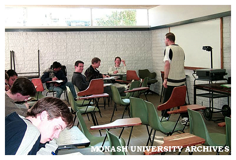 Clayton campus S block tutorial room ST.7