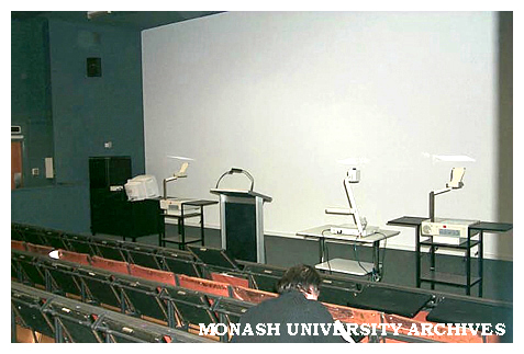 Menzies Building lecture theatre H1