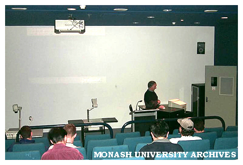 Caulfield campus F block lecture theatre F2.03