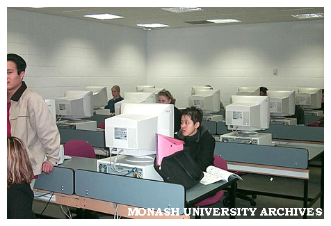 Caulfield campus K block computer laboratory