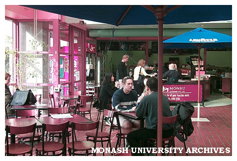 Merlin's Cafeteria, Dorey Mall, Caulfield campus