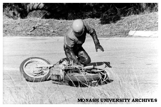 Sporting Motorcycle Club member Richard Allen