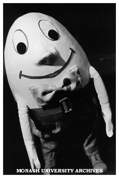 Humpty Dumpty from 'Nursery Mixture', Marionette Theatre of Australia