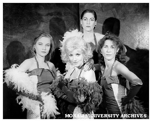 Sarah Wynter (left), Lorraine Bayly, Toni Scanlon and Felicity Soper in 'Lipstick Dreams'