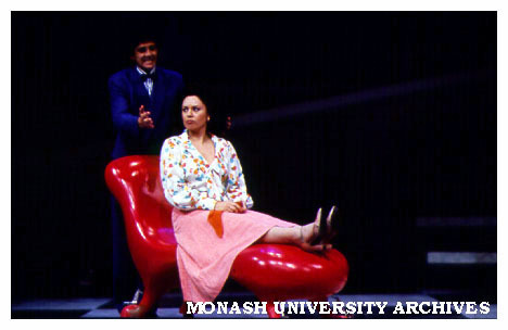 Gina Riley as Trina in 'Falsettos'