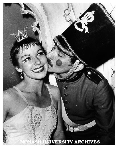 Scene from 'Little Tin Soldier'. Katy Brinson and Chris Bradke