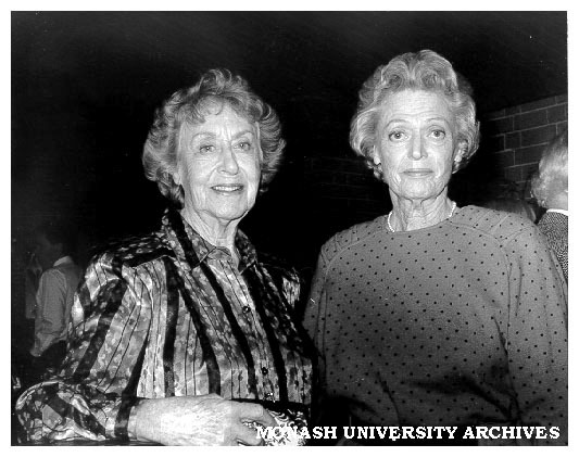 Patricia Kennedy (left) and Mary Ward, cast members of 'Alive and Kicking'