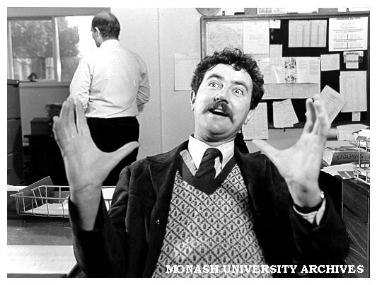 Wayne Bell as Hugh in 'Flexitime'