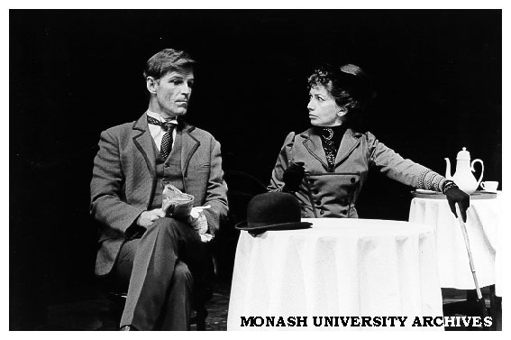 Johnny Quinn and Jacqueline Kelleher in 'Measure for Measure'